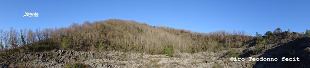 I Cognoli di Giacca, le prime propaggini del Somma che si elevano dal Fosso della Vetrana (foto di C.Teodonno)